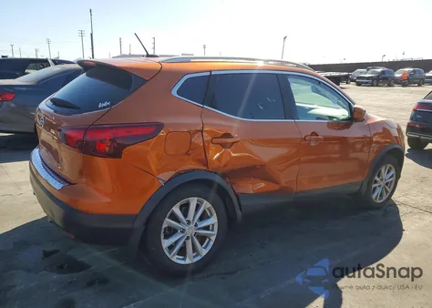 2017 Nissan Rogue Sport S из США, поврежденный, VIN JN1BJ1CP0HW026548